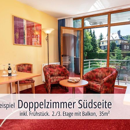 Hotel Am Kurhaus Mit Erstem Ayurveda Center Sachsens - Direkt Am Gesundheitsbad Actinon & Kurpark Bad Schlema Exterior foto